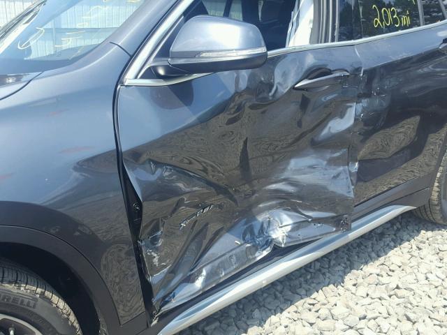 WBXHT3C38J5K27204 - 2018 BMW X1 XDRIVE2 GRAY photo 9