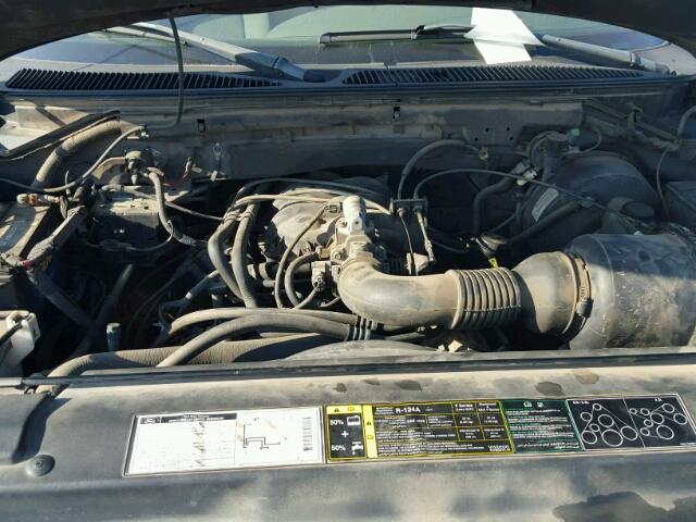 1FTRX17292NA64379 - 2002 FORD F150 GRAY photo 7