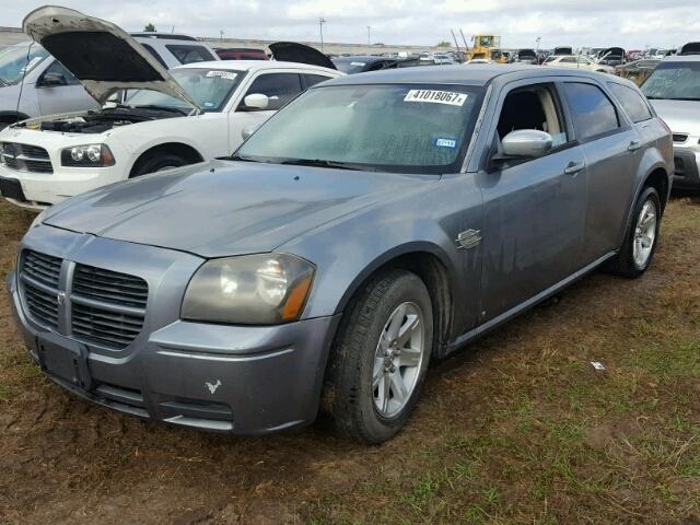 2D8FV47T47H781390 - 2007 DODGE MAGNUM SE BLUE photo 2