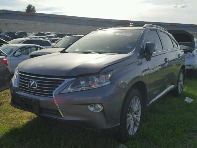 2T2ZK1BA3DC125160 - 2013 LEXUS RX BLACK photo 2