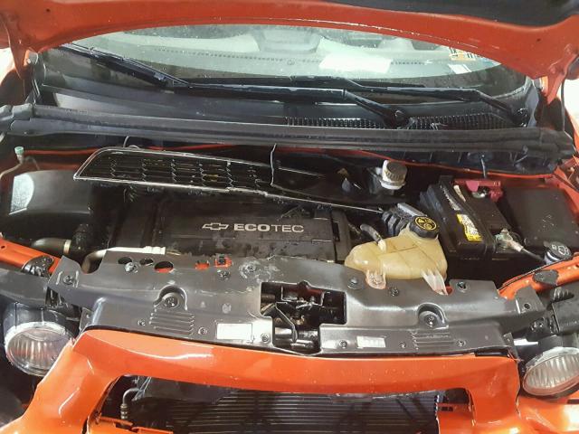 1G1JA5SG9D4108729 - 2013 CHEVROLET SONIC LS 橙色 照片 7