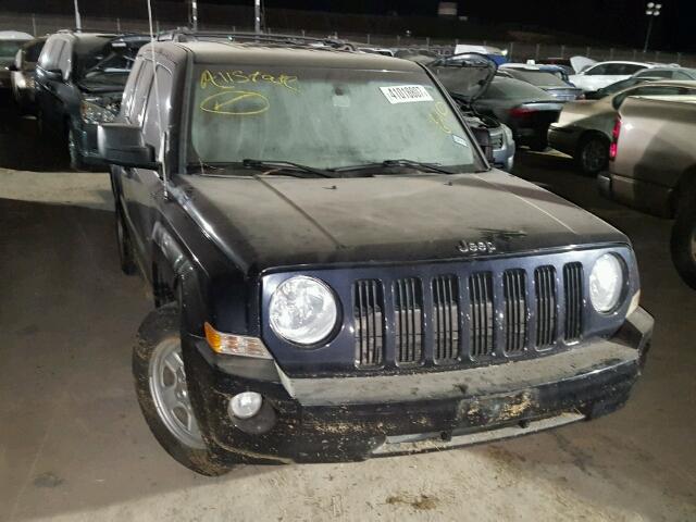 1J4NT1GA2AD647327 - 2010 JEEP PATRIOT BLACK photo 1