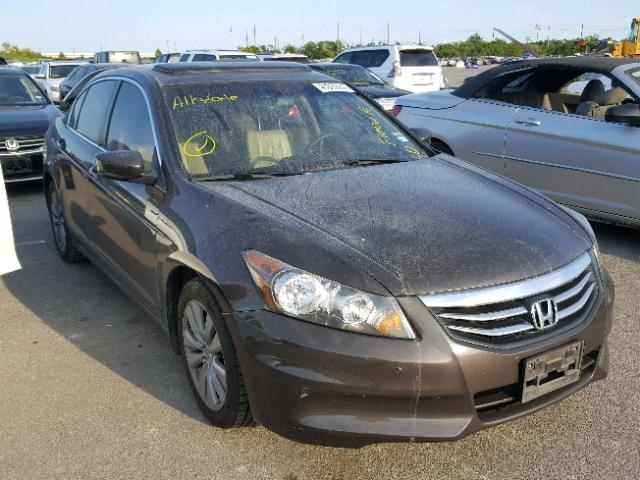 1HGCP2F81BA071451 - 2011 HONDA ACCORD EXL BLACK photo 1