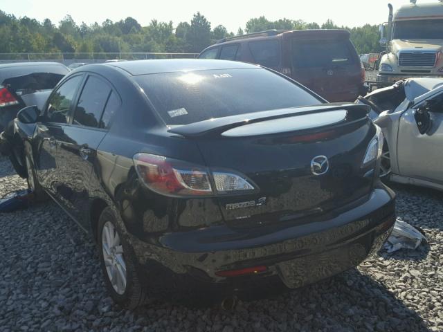 JM1BL1V79C1572808 - 2012 MAZDA 3 BLACK photo 3