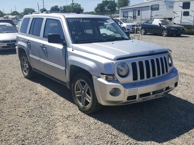 1J8FF48B09D222784 - 2009 JEEP PATRIOT LI SILVER photo 1