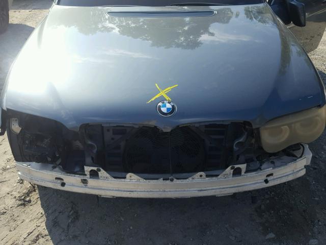 WBAGL63422DP55859 - 2002 BMW 745 I TEAL photo 7