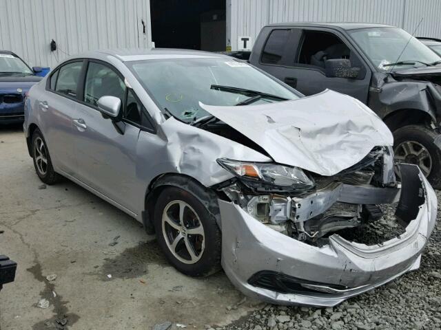 19XFB2F71FE215973 - 2015 HONDA CIVIC SE SILVER photo 1