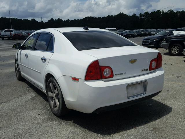 1G1ZC5E02CF376424 - 2012 CHEVROLET MALIBU 1LT თეთრი ფოტო 3