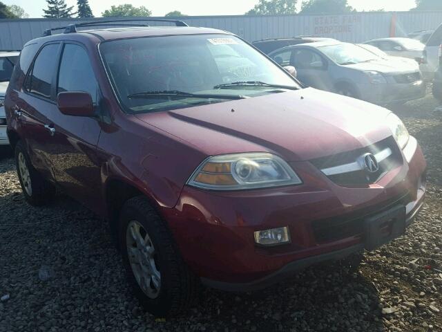 2HNYD18615H523515 - 2005 ACURA MDX MAROON photo 1