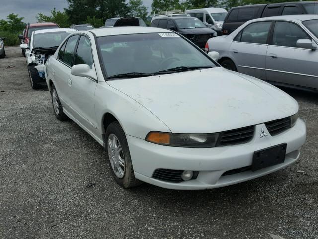 4A3AA46G92E103627 - 2002 MITSUBISHI GALANT ES WHITE photo 1