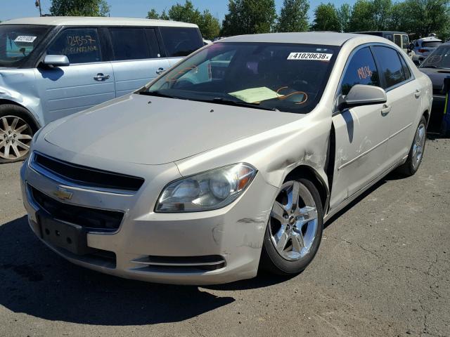 1G1ZH57B59F247831 - 2009 CHEVROLET MALIBU 1LT ოქროსფერი ფოტო 2
