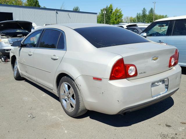 1G1ZH57B59F247831 - 2009 CHEVROLET MALIBU 1LT ოქროსფერი ფოტო 3