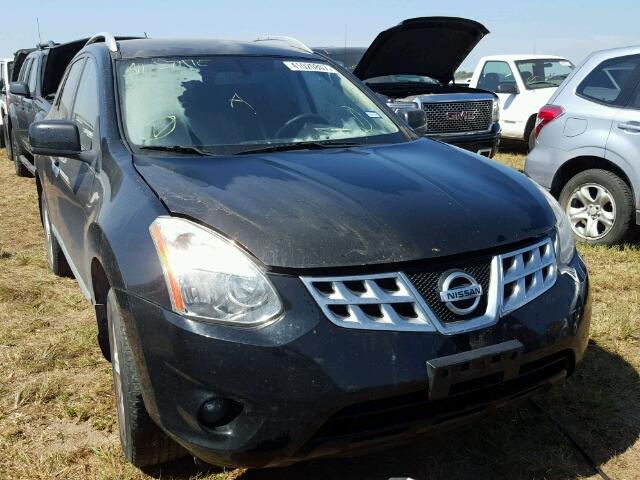 JN8AS5MT3CW602560 - 2012 NISSAN ROGUE BLACK photo 1