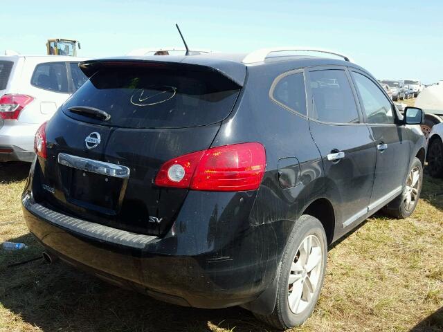 JN8AS5MT3CW602560 - 2012 NISSAN ROGUE BLACK photo 4