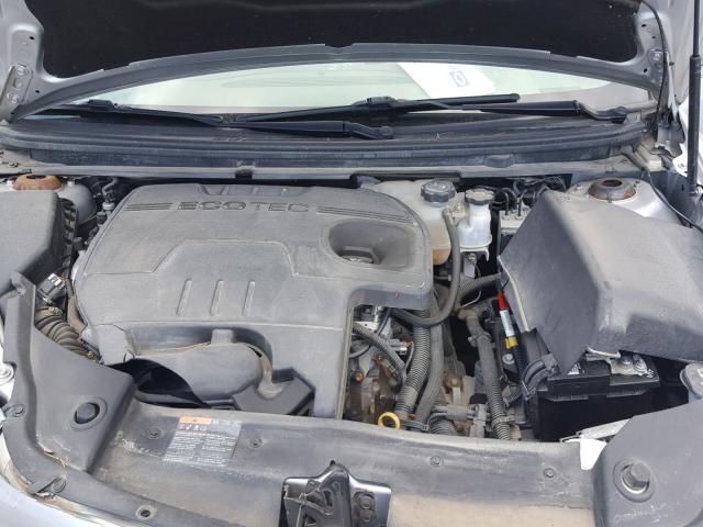 1G1ZB5E11BF307296 - 2011 CHEVROLET MALIBU LS ვერცხლისფერი ფოტო 7