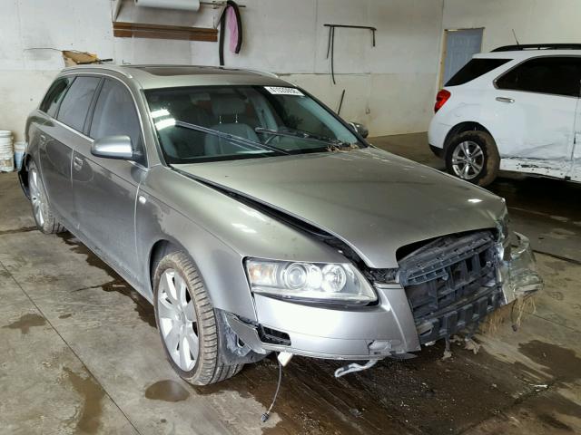 WAUKG74F66N060739 - 2006 AUDI A6 AVANT Q SILVER photo 1