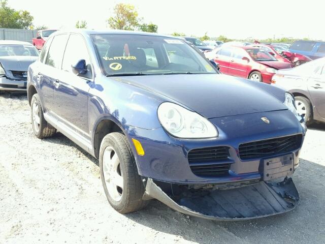 WP1AB29P84LA77258 - 2004 PORSCHE CAYENNE S BLUE photo 1