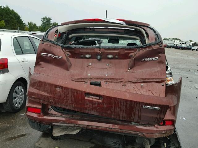 5J6RM4H98FL041967 - 2015 HONDA CR-V BROWN photo 9