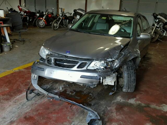 YS3FD49Y461023808 - 2006 SAAB 9-3 BASE GREEN photo 2