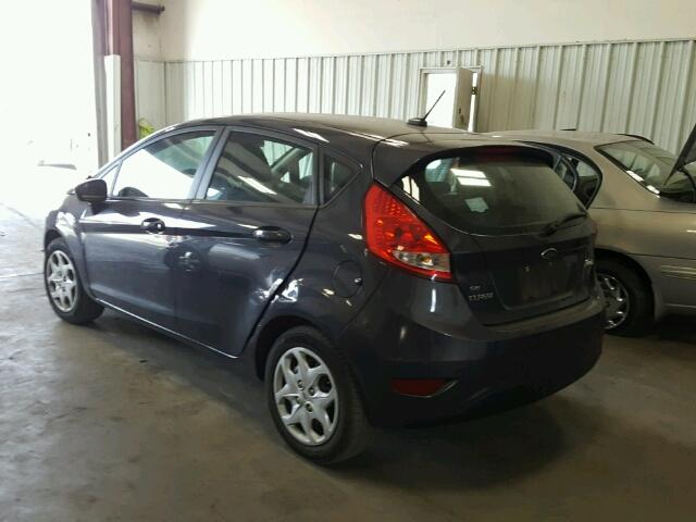 3FADP4EJ9CM171245 - 2012 FORD FIESTA SE GRAY photo 3