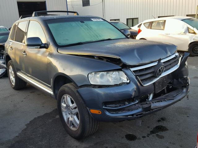 WVGCM67L24D035945 - 2004 VOLKSWAGEN TOUAREG 4. GRAY photo 1