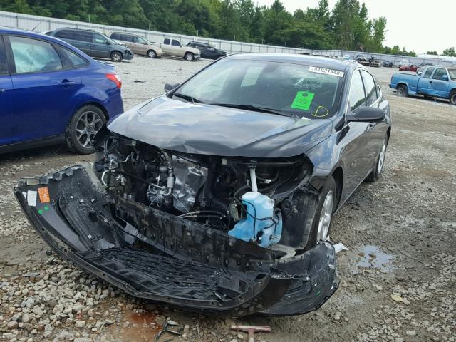 1G1ZB5ST6HF221559 - 2017 CHEVROLET MALIBU LS შავი ფოტო 2