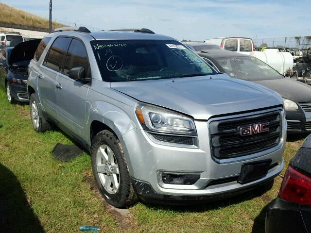 1GKKRNED2DJ177161 - 2013 GMC ACADIA SILVER photo 1