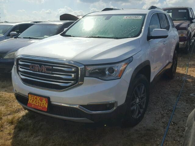 1GKKNMLSXHZ115005 - 2017 GMC ACADIA SLT WHITE photo 2