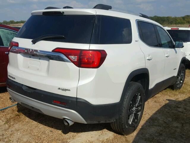 1GKKNMLSXHZ115005 - 2017 GMC ACADIA SLT WHITE photo 4