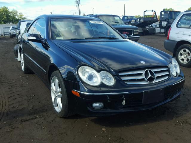 WDBTJ56J66F196831 - 2006 MERCEDES-BENZ CLK 350 BLACK photo 1