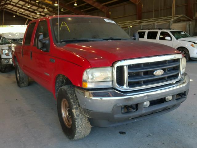 1FTNW21P84ED86011 - 2004 FORD F250 SUPER RED photo 1