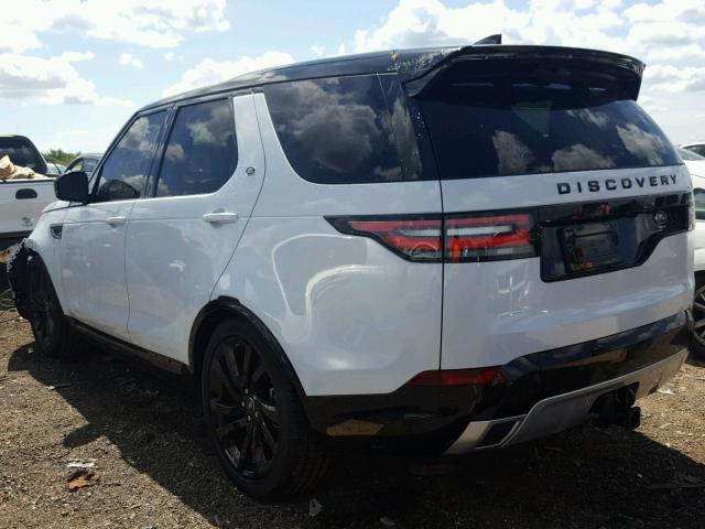 SALRT2RV8JA072531 - 2018 LAND ROVER DISCOVERY WHITE photo 3