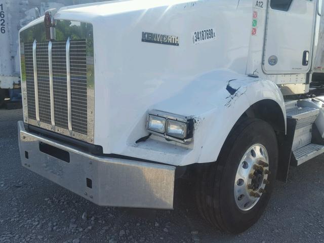 1XKDDP8X5DJ350731 - 2013 KENWORTH CONSTRUCTI WHITE photo 9