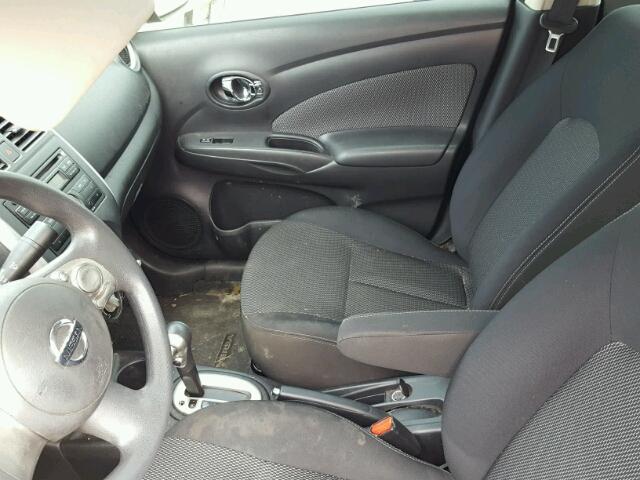 3N1CN7AP2EL814716 - 2014 NISSAN VERSA GRAY photo 8