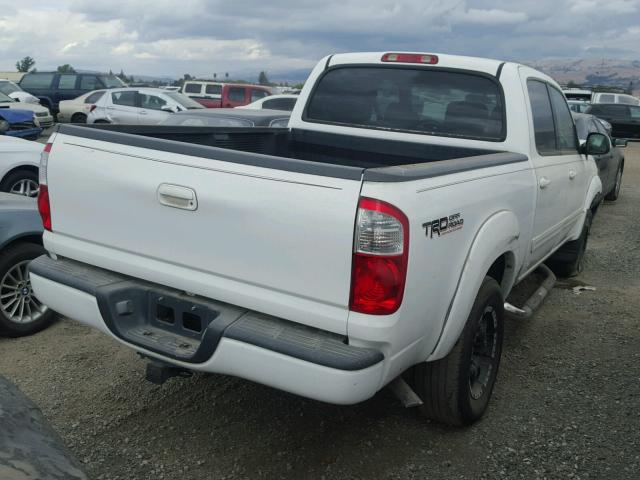 5TBET38195S470360 - 2005 TOYOTA TUNDRA DOU WHITE photo 4