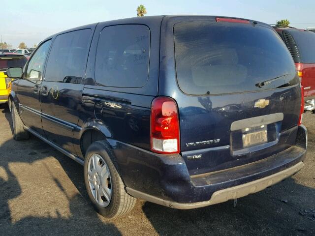 1GNDV23W27D216800 - 2007 CHEVROLET UPLANDER L 蓝色 照片 3