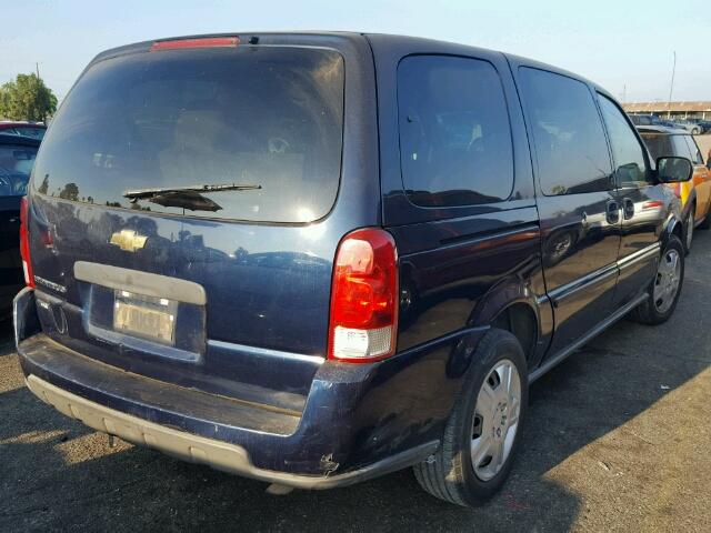 1GNDV23W27D216800 - 2007 CHEVROLET UPLANDER L 蓝色 照片 4