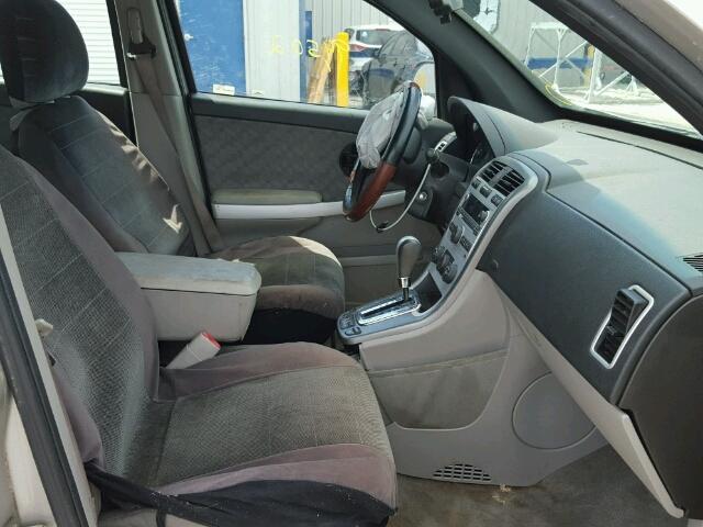 2CNDL23F386052399 - 2008 CHEVROLET EQUINOX SILVER photo 5