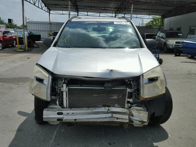 2CNDL23F386052399 - 2008 CHEVROLET EQUINOX SILVER photo 9