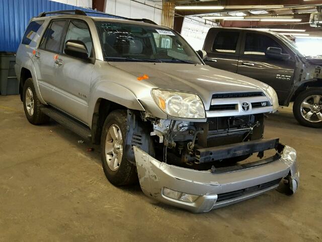 JTEBT14R540040882 - 2004 TOYOTA 4RUNNER SR SILVER photo 1