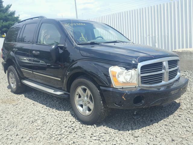 1D8HB58D45F625234 - 2005 DODGE DURANGO LI BLACK photo 1