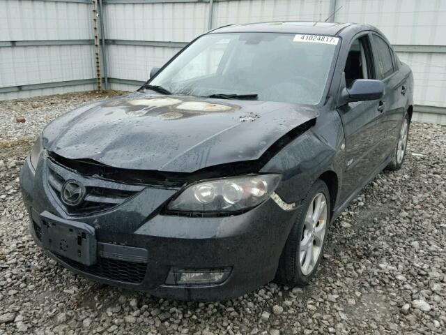 JM1BK323171625331 - 2007 MAZDA 3 S BLACK photo 2