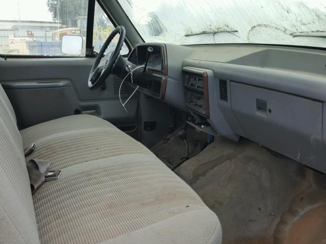 1FTEF26N0HPA33134 - 1987 FORD F250 WHITE photo 5
