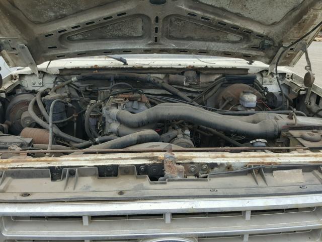 1FTEF26N0HPA33134 - 1987 FORD F250 WHITE photo 7