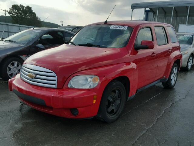 3GNBABDB7AS509226 - 2010 CHEVROLET HHR LT RED photo 2