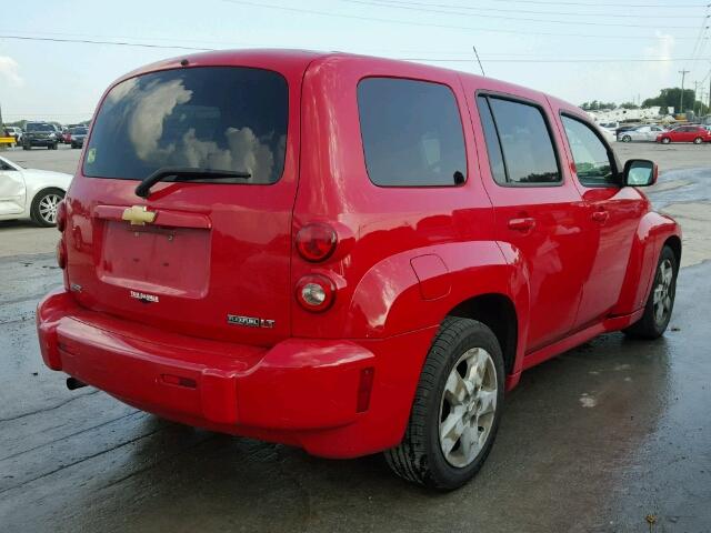 3GNBABDB7AS509226 - 2010 CHEVROLET HHR LT RED photo 4