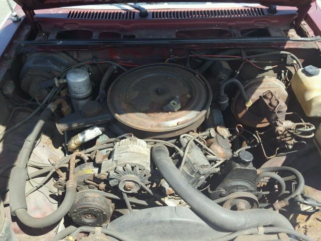 2E27A97531856 - 1979 PONTIAC SUNBIRD MAROON photo 7