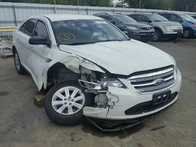 1FAHP2DW7BG187780 - 2011 FORD TAURUS SE WHITE photo 1