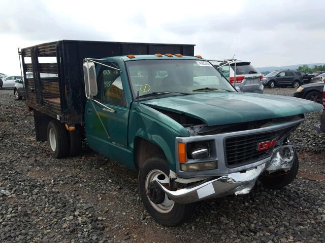 1GDJC34K7RE551434 - 1994 GMC SIERRA C35 GREEN photo 1