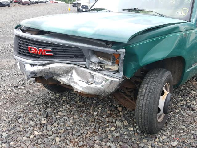 1GDJC34K7RE551434 - 1994 GMC SIERRA C35 GREEN photo 9